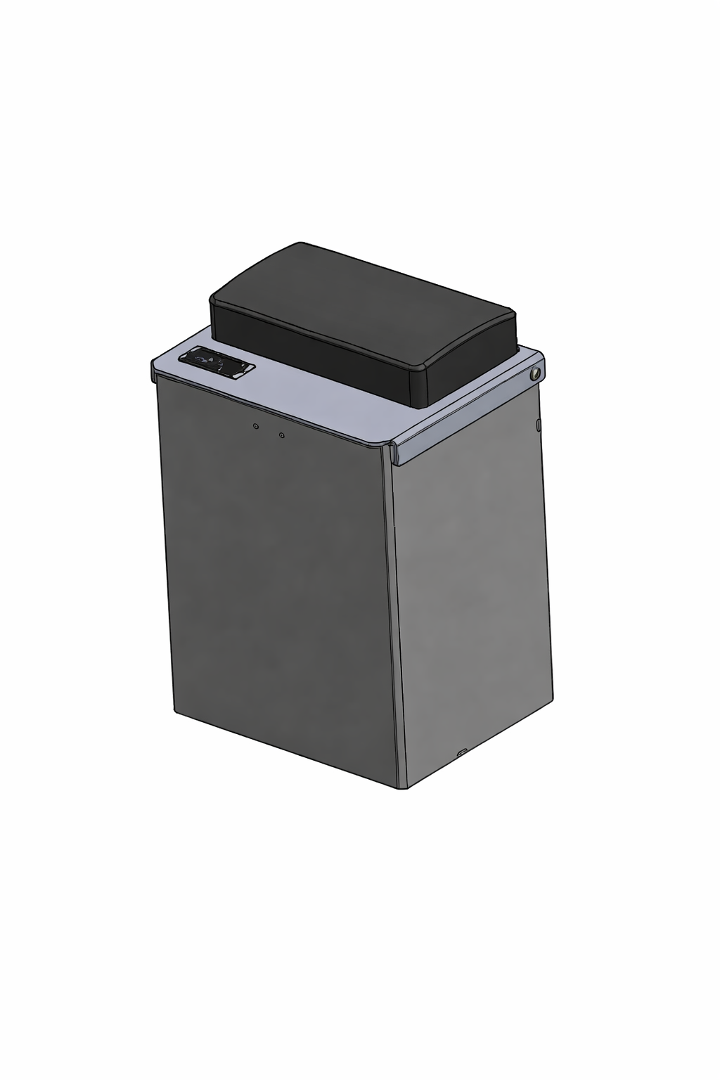 【mino_o】ACME Troy Box L External Non-Lockable Box with Lid and Foam Pad - Troy Products
