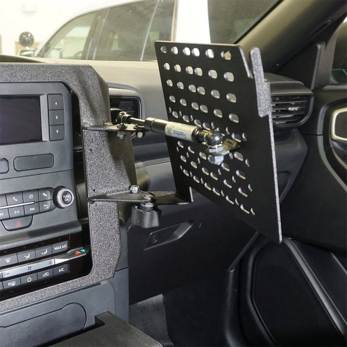Ford Police Interceptor Utility In-Dash Computer Mount - Troy Products