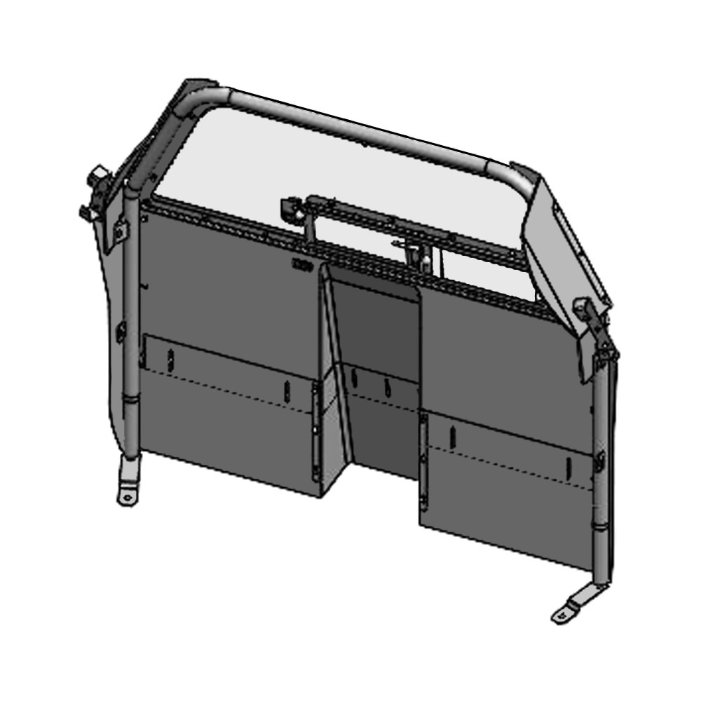 Ford Trucks F150 | F250 Full Size Front Partition Kit featuring Low ...