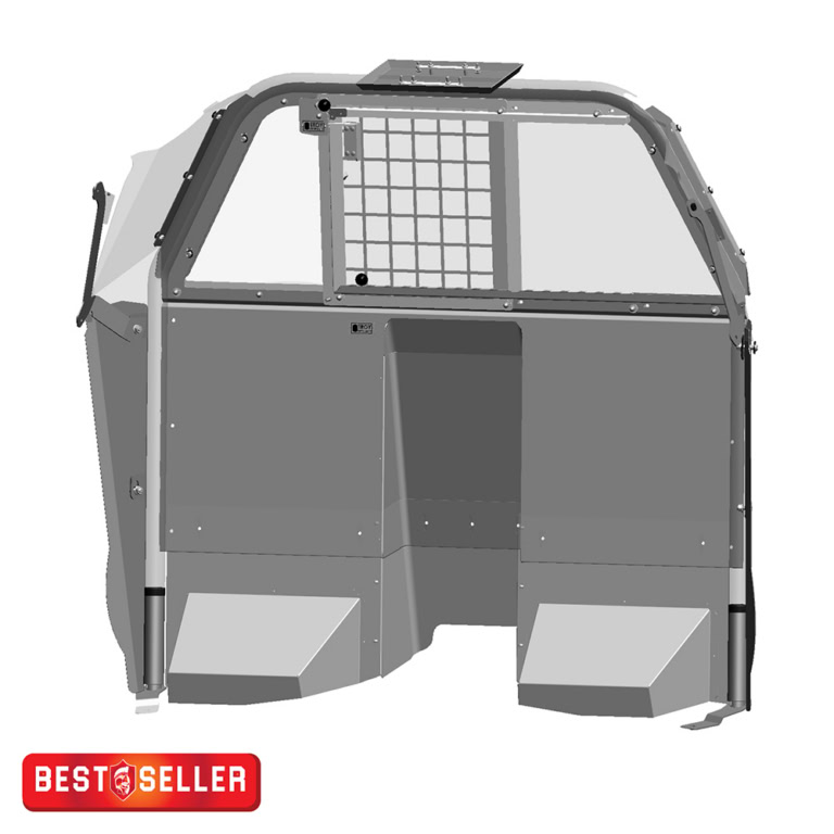 Dodge Durango Universal Size Front Partition Kit featuring Square Hole ...